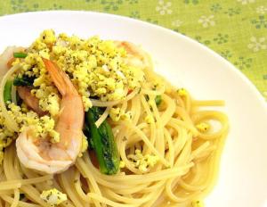 春の和風！菜の花が美味しいパスタです