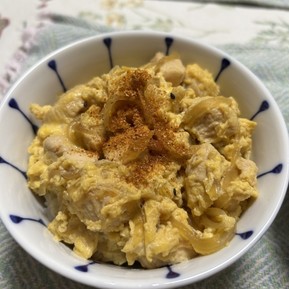 甘辛つゆだく☆親子丼