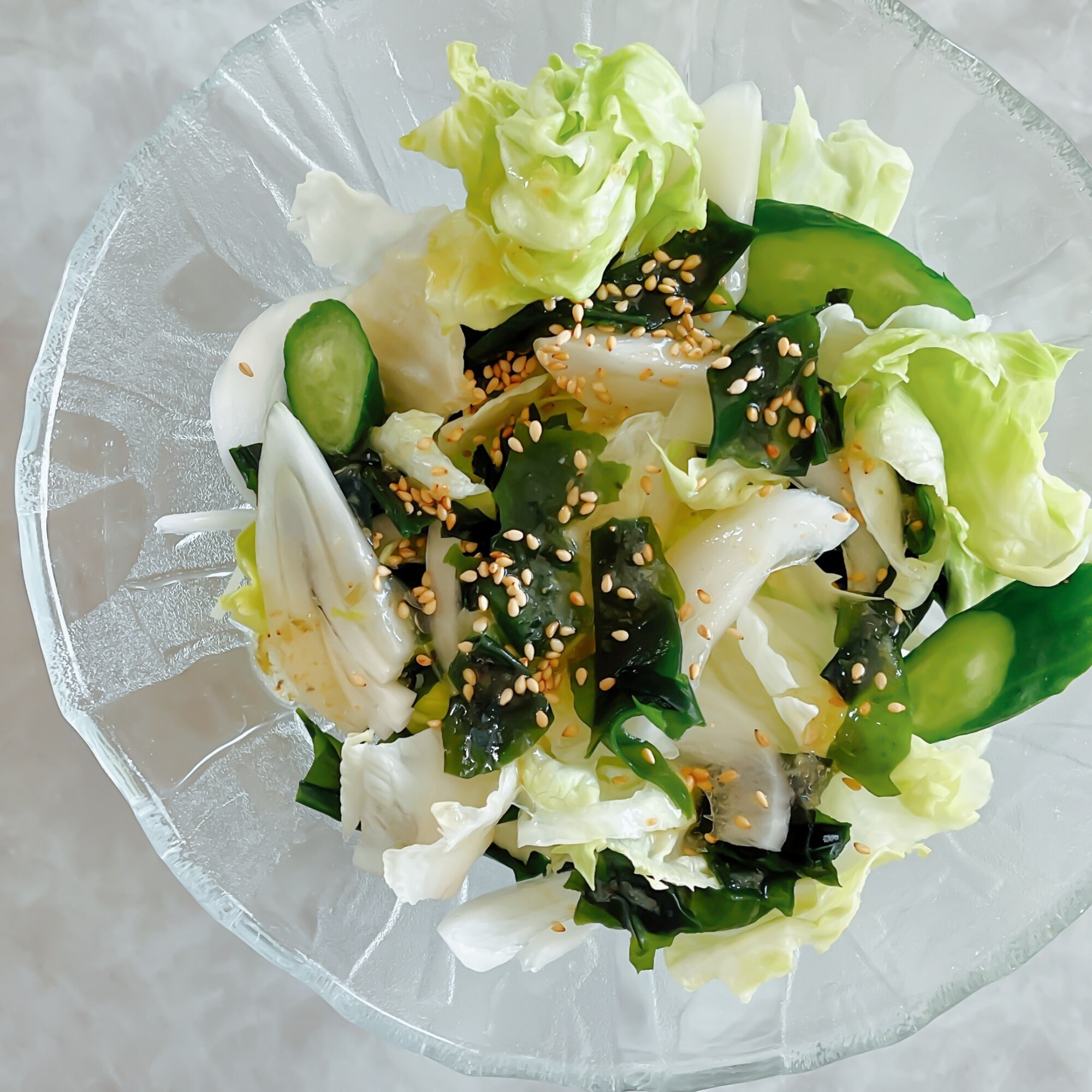 春のチョレギサラダ♪ レシピ・作り方 by minami ∣ 家族ごはん