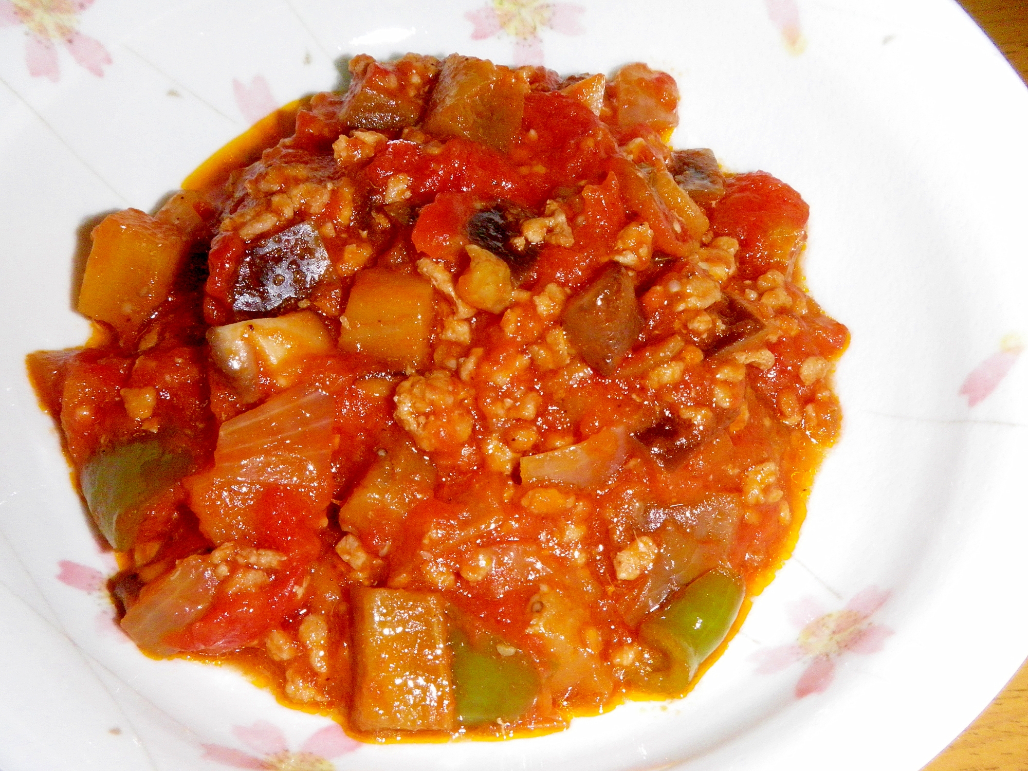 簡単で美味しい 肉入りラタトゥイユ レシピ 作り方 By ポッポ99 楽天レシピ