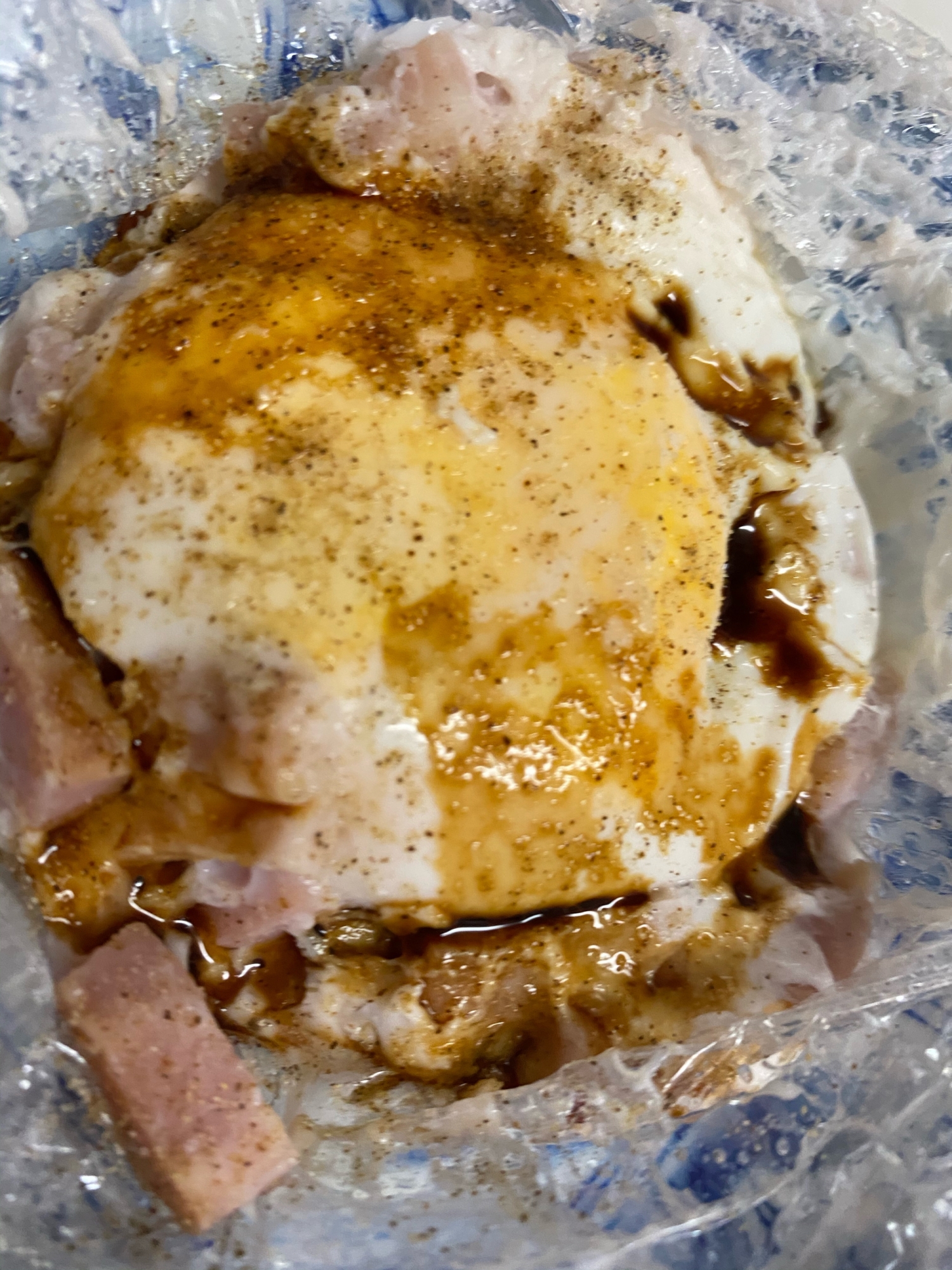 レンジで 厚切りベーコンと卵のハムエッグ レシピ 作り方 By Rママ 楽天レシピ レンジで 厚切りベーコンと卵のハムエッグ レシピ 作り方 By Rママ 楽天レシピ