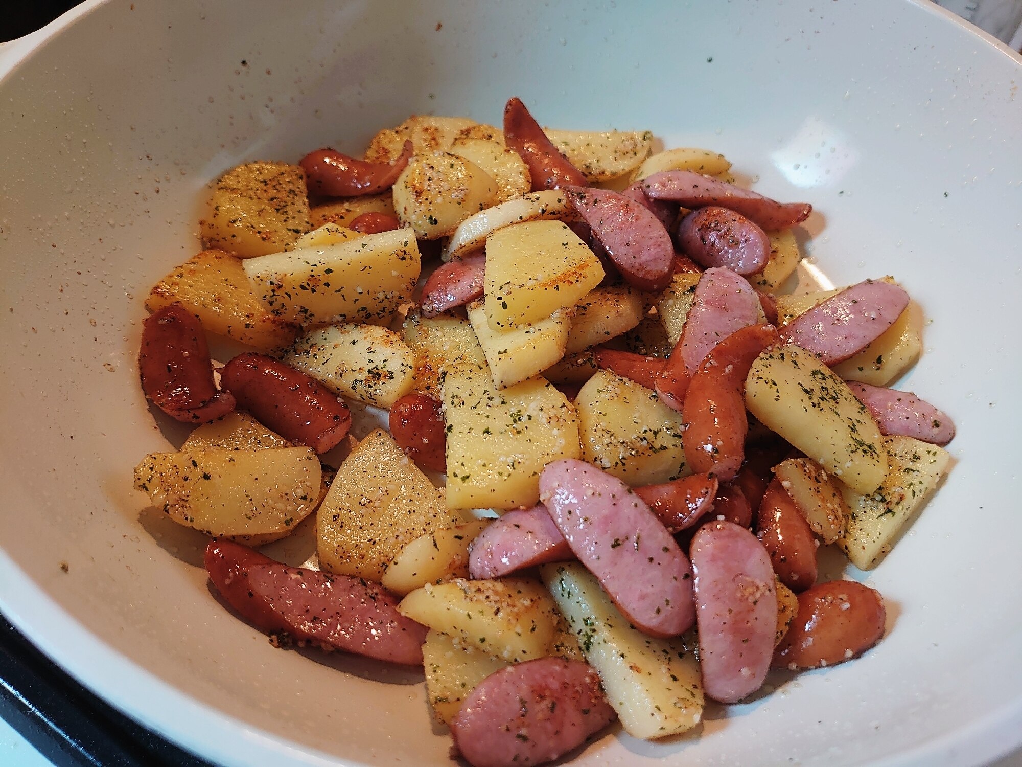 ジャーマンポテト 豚バラブロックでジャーマンポテト♪ レシピ・作り方 by 京