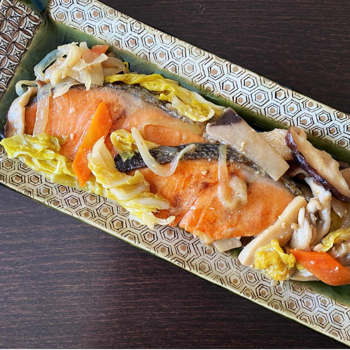 フライパンで簡単 鮭のちゃんちゃん焼き レシピ 作り方 By 凜姉 楽天レシピ