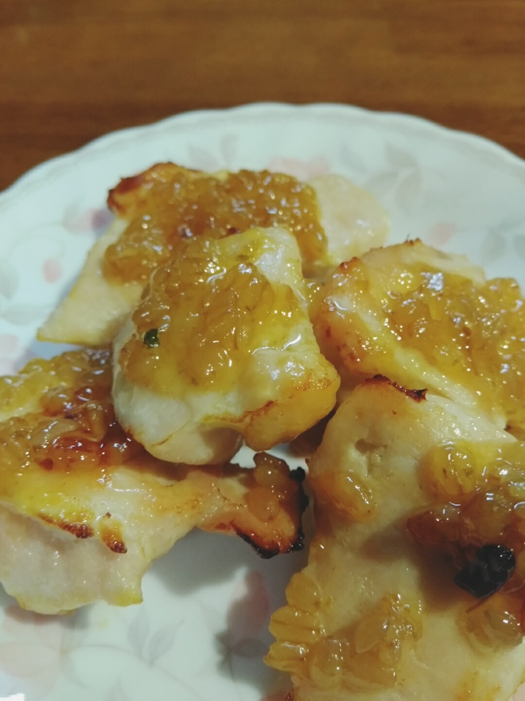 鶏の金山寺味噌焼き！