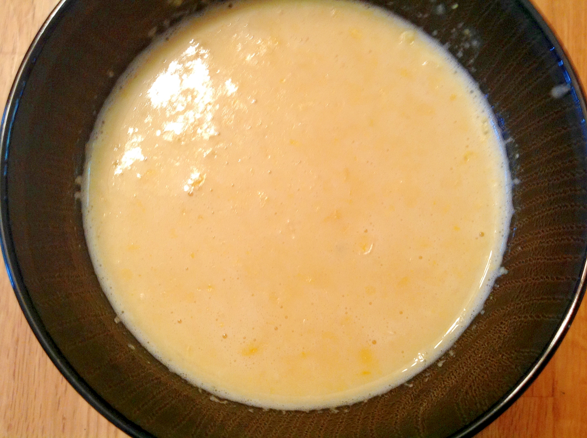 クリームチーズ入りクリーミーコーンスープ