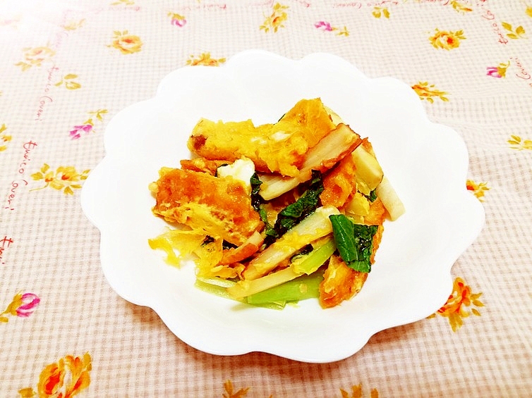 フレンチトースト入り じゃがいもと小松菜の野菜炒め レシピ 作り方 By 仄香 楽天レシピ