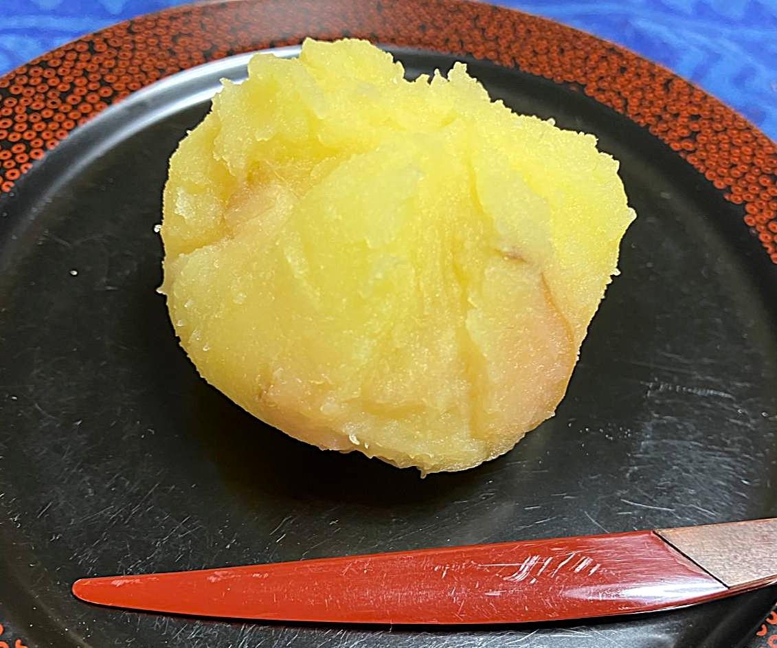 【おやつ】りんごきんとん