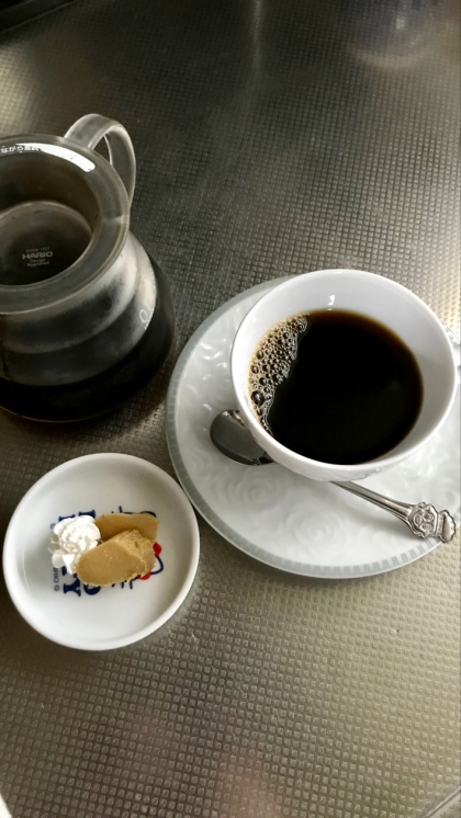 干し芋で代用です〜♪コーヒーセット美味しくいただきました✨
素敵なレシピごちそうさまでした(*^▽^*)