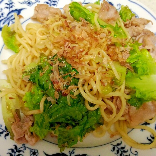 レタスと豚肉のポン酢焼きそば レシピ 作り方 By ねあっっ 楽天レシピ レタスと豚肉のポン酢焼きそば レシピ 作り方 By ねあっっ 楽天レシピ