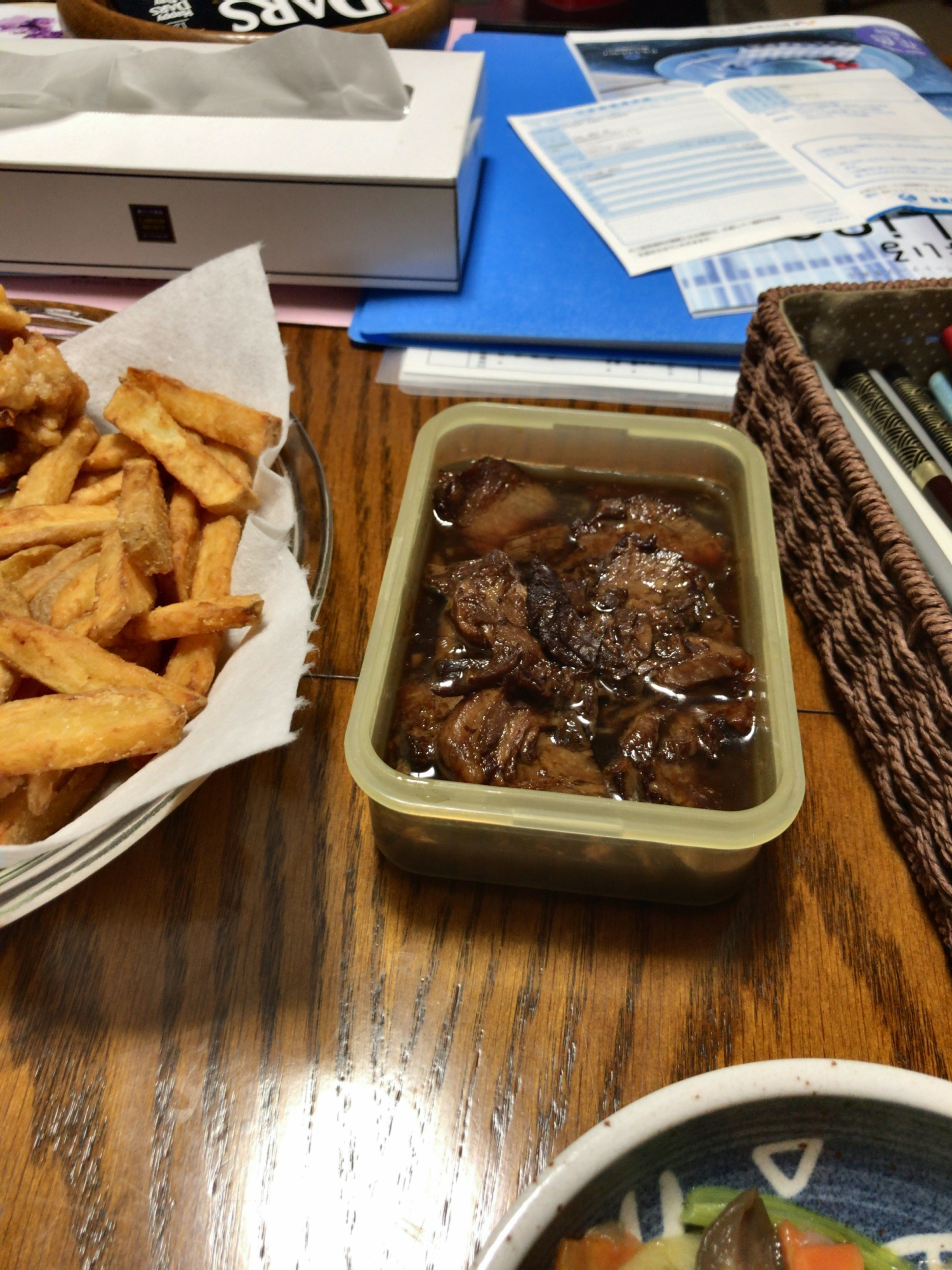 豚肉の醤油煮込み