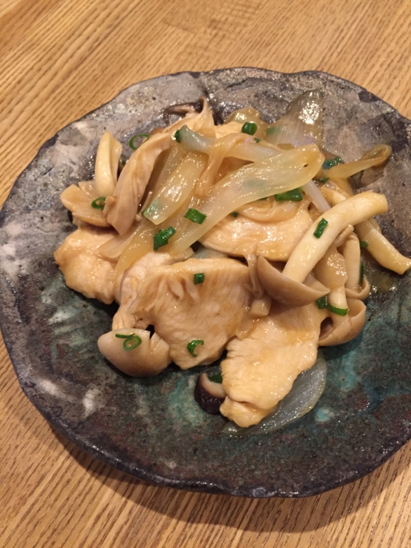 柔らか鶏むね肉の オイしいたけ 炒め レシピ 作り方 By みはな屋 楽天レシピ