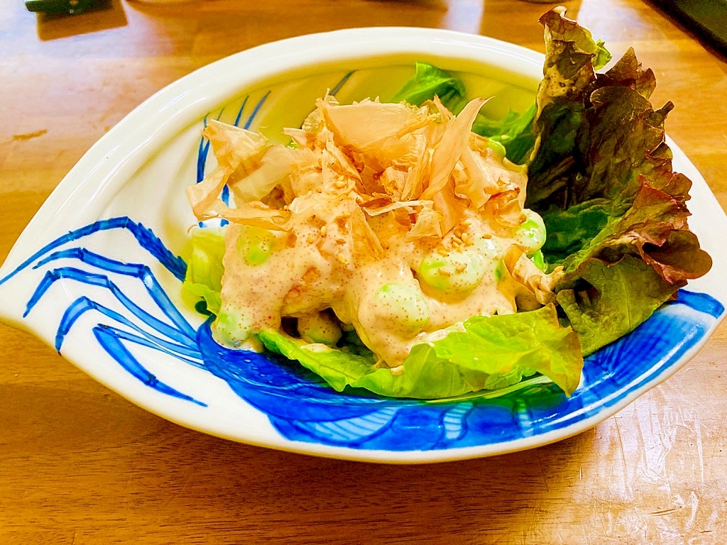 ★今日のランチ「和風明太エビマヨ」