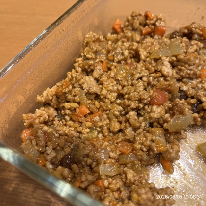 基本のドライカレー