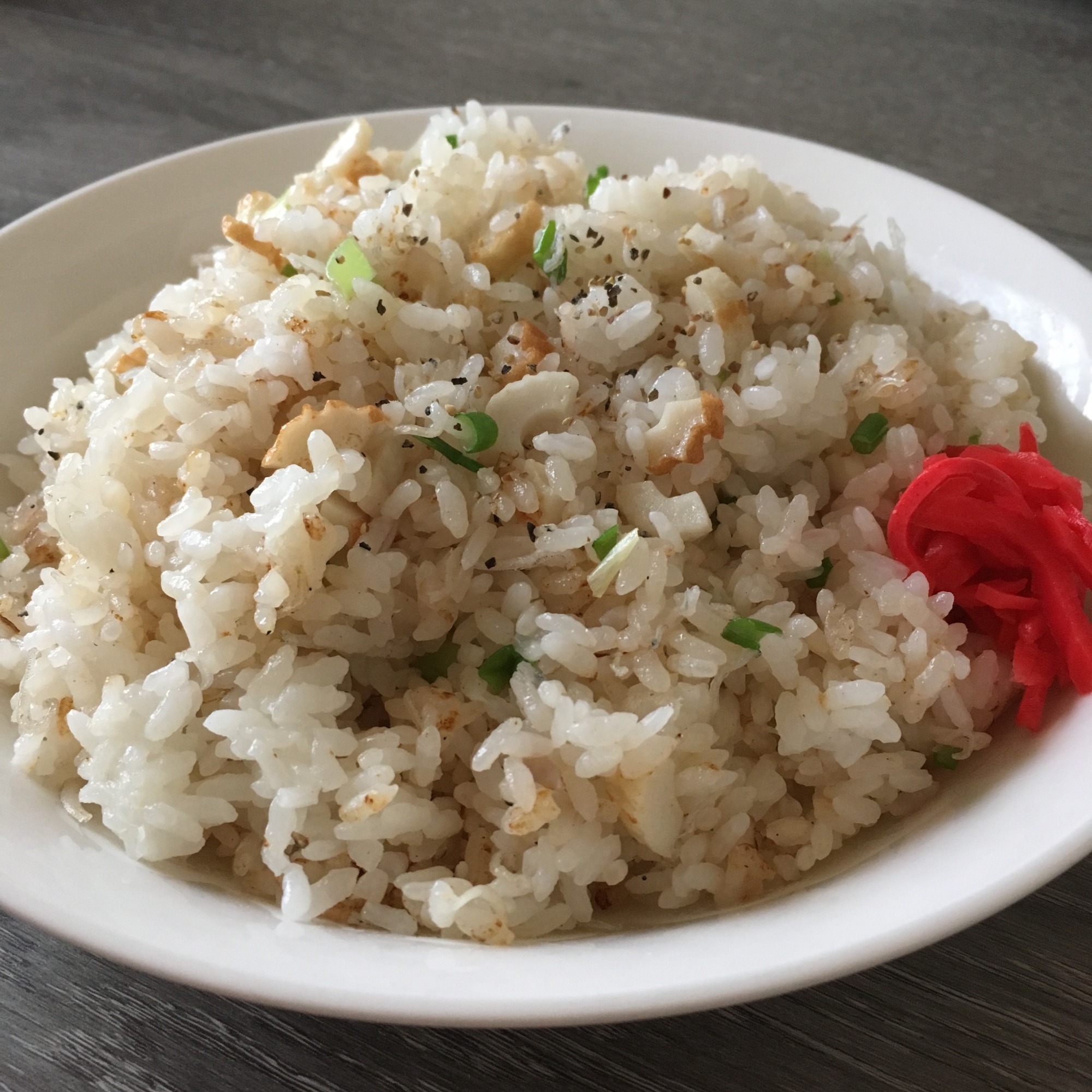 ちくわとじゃこの焼飯♪