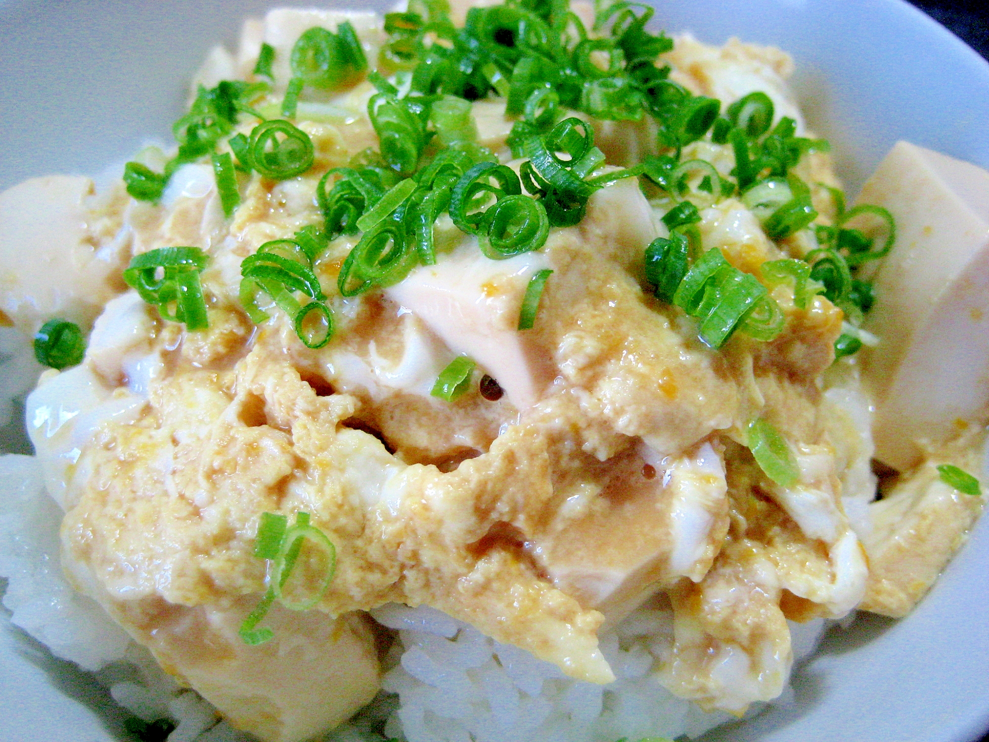 簡単!旨い!☆豆腐丼☆