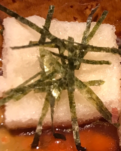 揚げ出し☆絹ごし豆腐