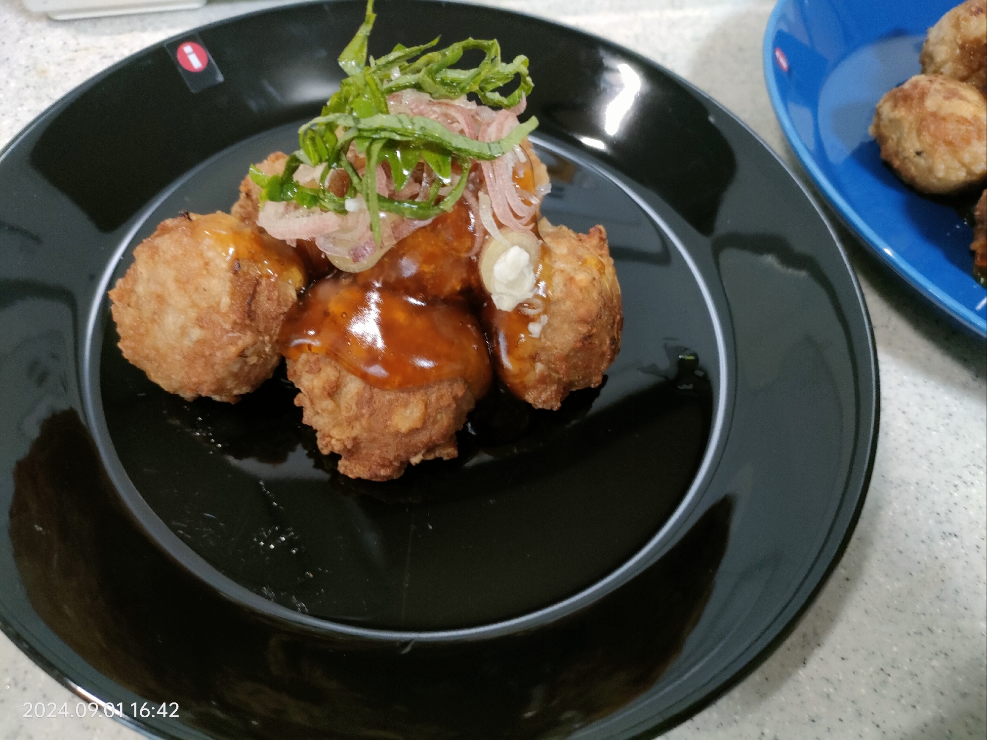 甘酢あんかけ肉団子