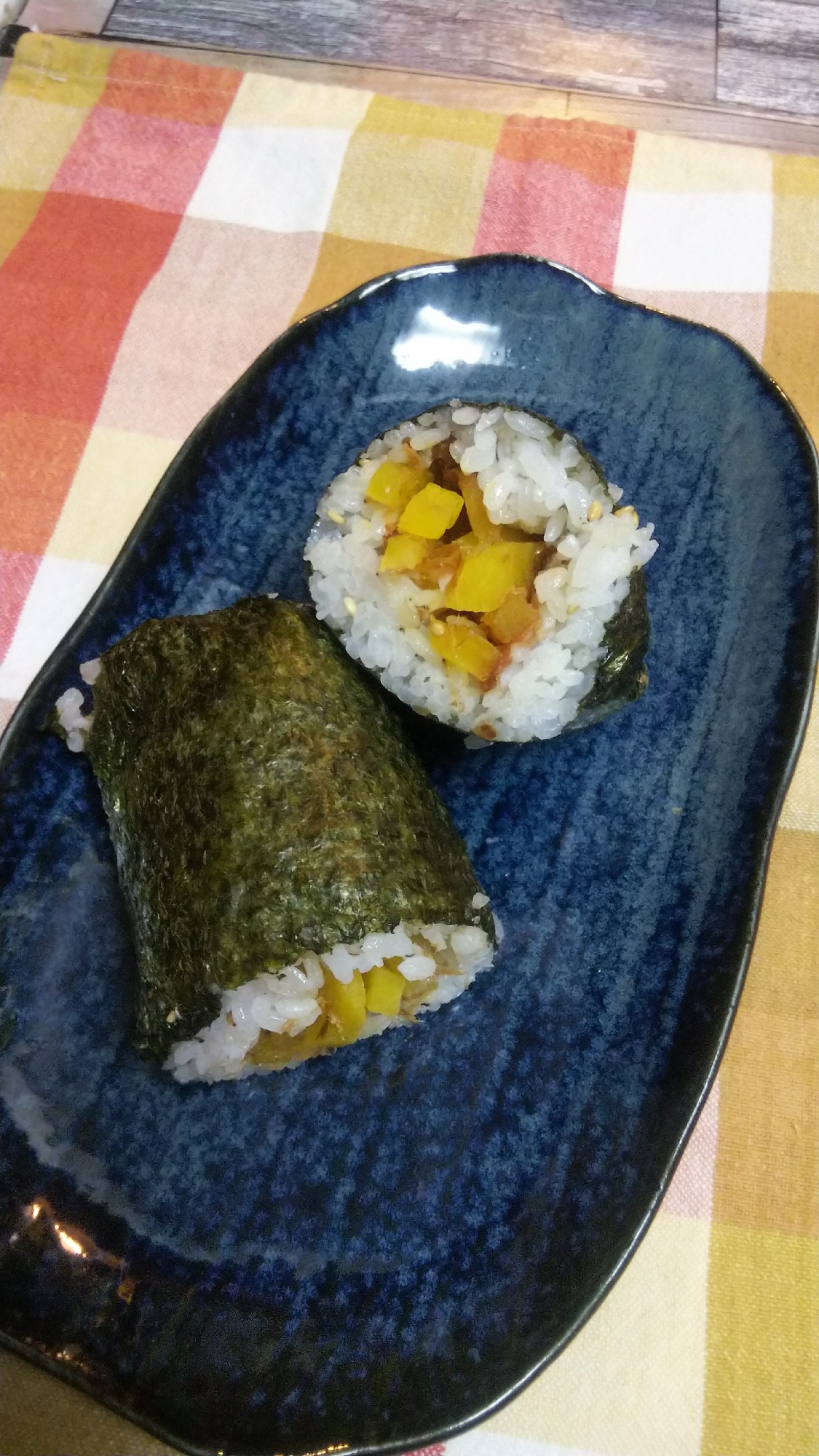 ポリポリ☆沢庵の巻き寿司