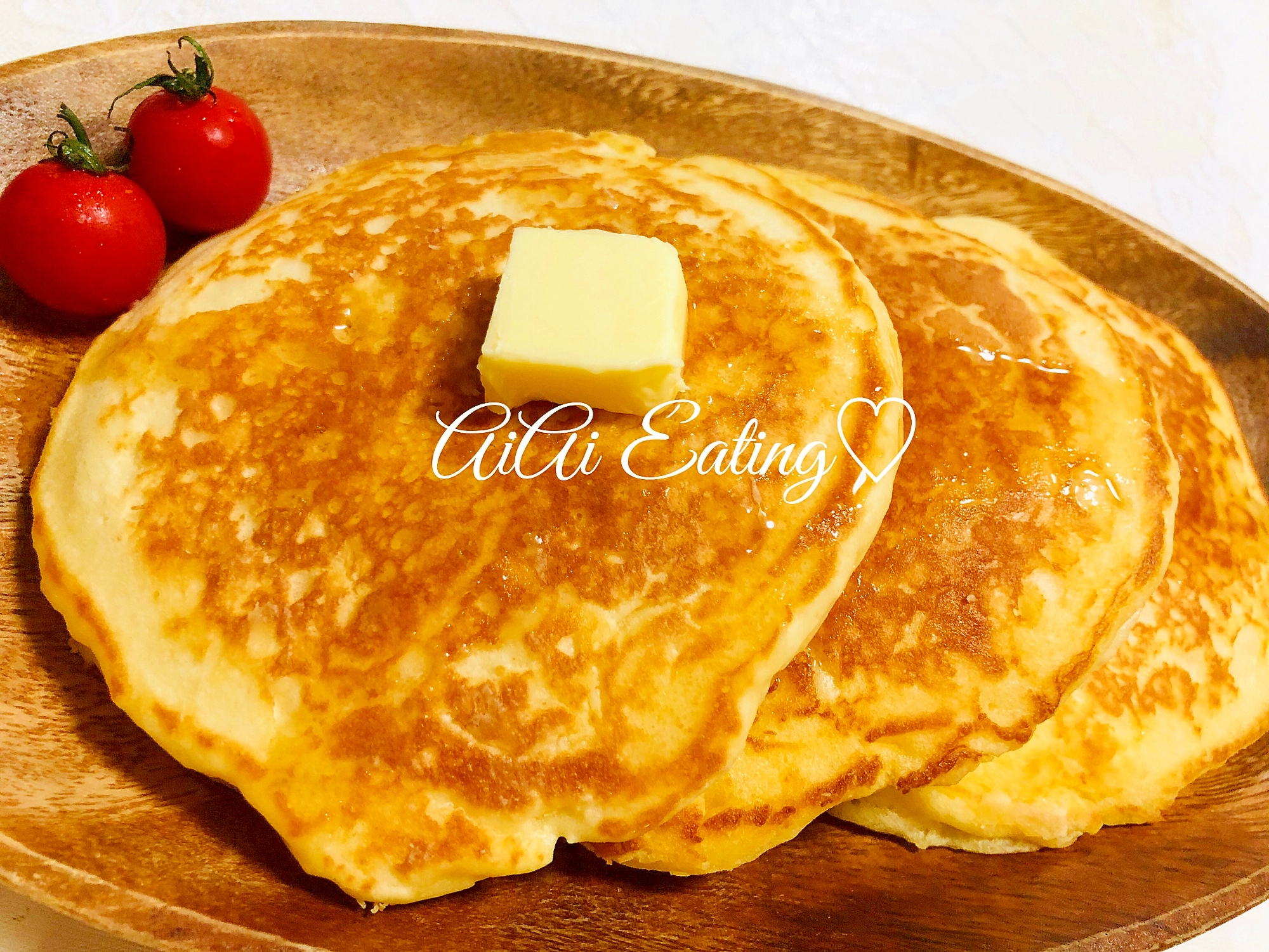 ホットケーキミックスが無くても簡単パンケーキ レシピ 作り方 By あいあい 楽天レシピ