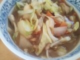 野菜のちゃんぽん風スープ