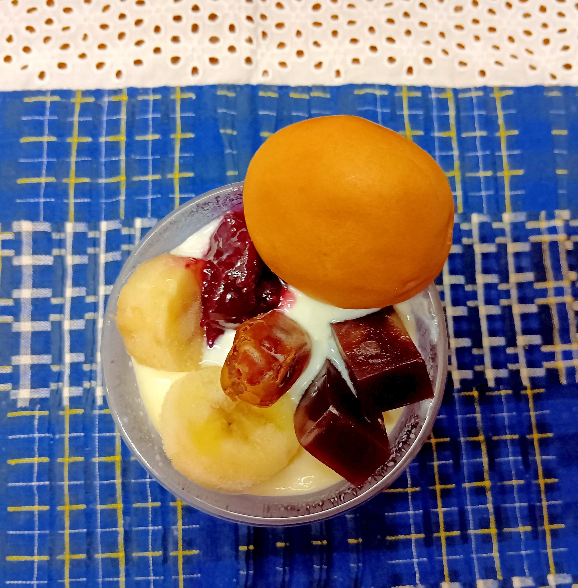 和菓子のヨーグルト