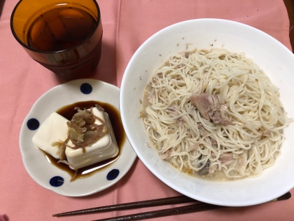 きゅうりがなかったけど、作ってみました。飽きずにさっぱり食べられます。今度は、きゅうり入りで作りたいと思います。