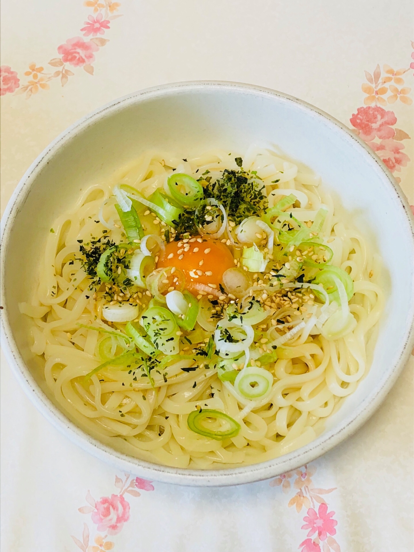 簡単！釜玉うどん