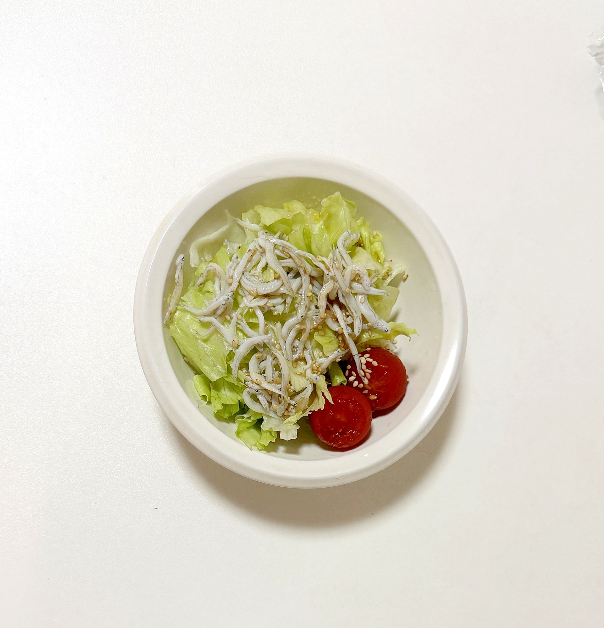 シラスのサラダ