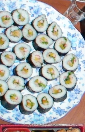 サラダ巻き寿司