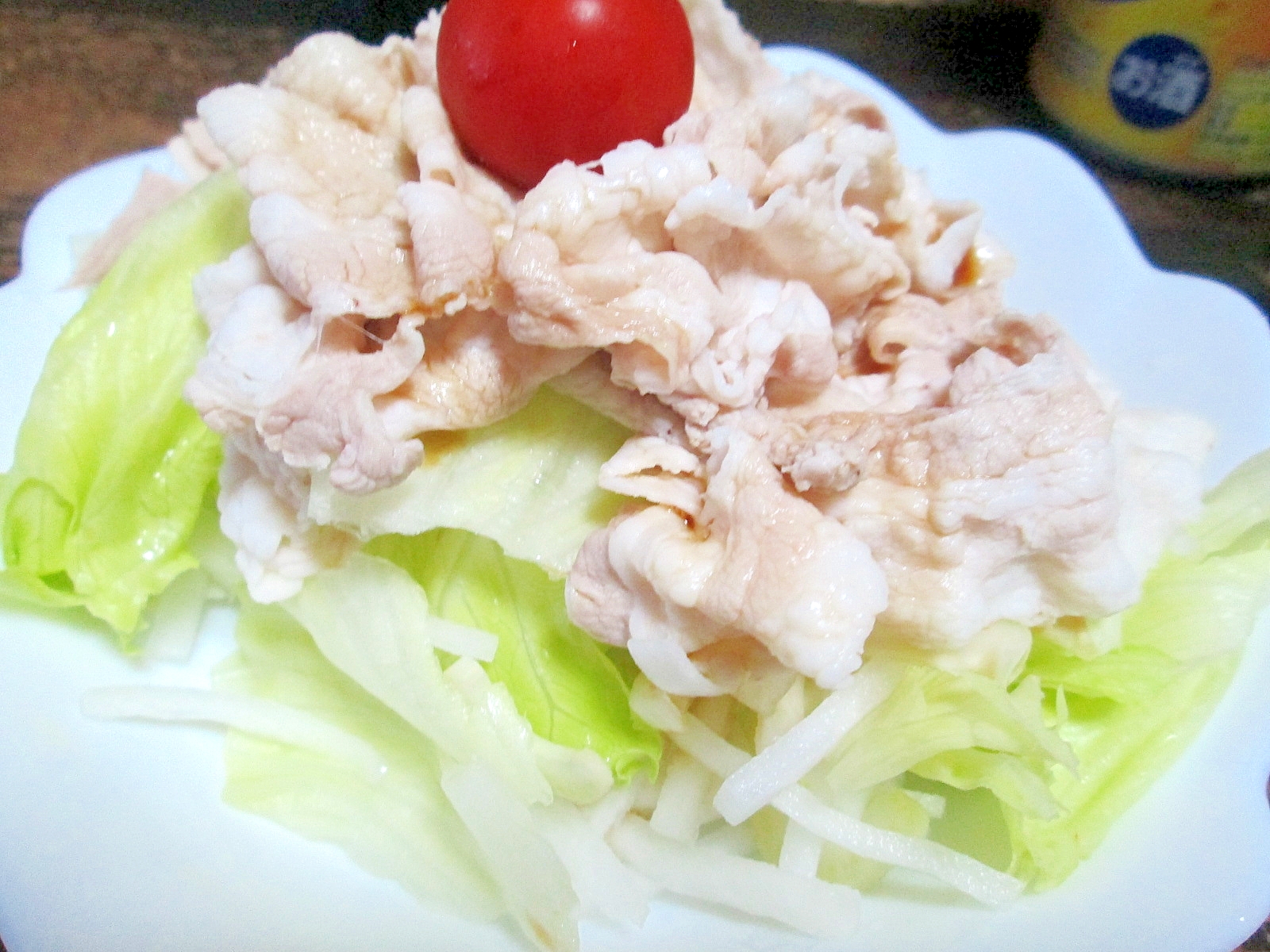 豚肉の冷しゃぶセロリサラダ