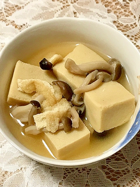 高野豆腐の簡単煮物