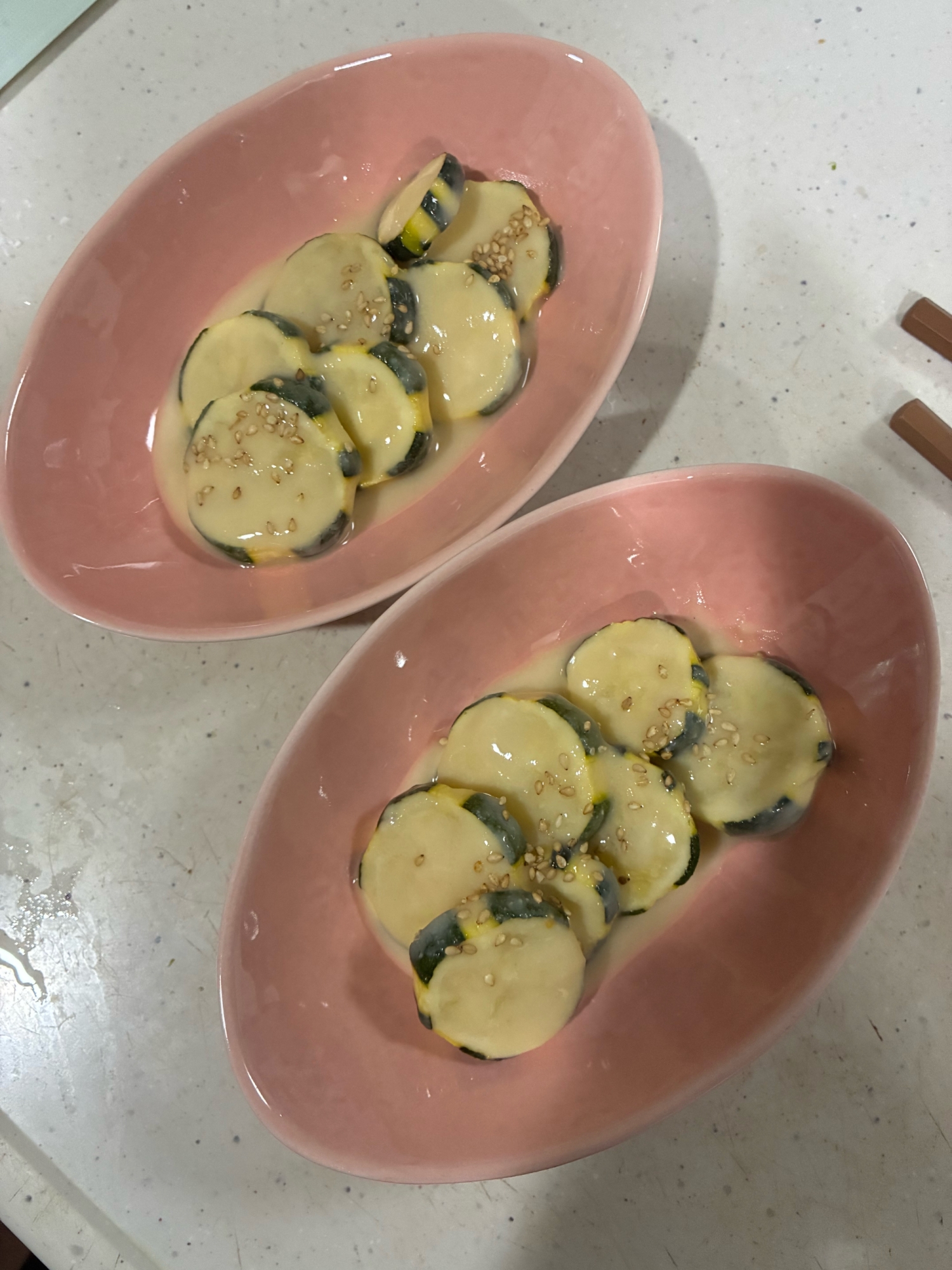 ズッキーニ　白味噌漬け