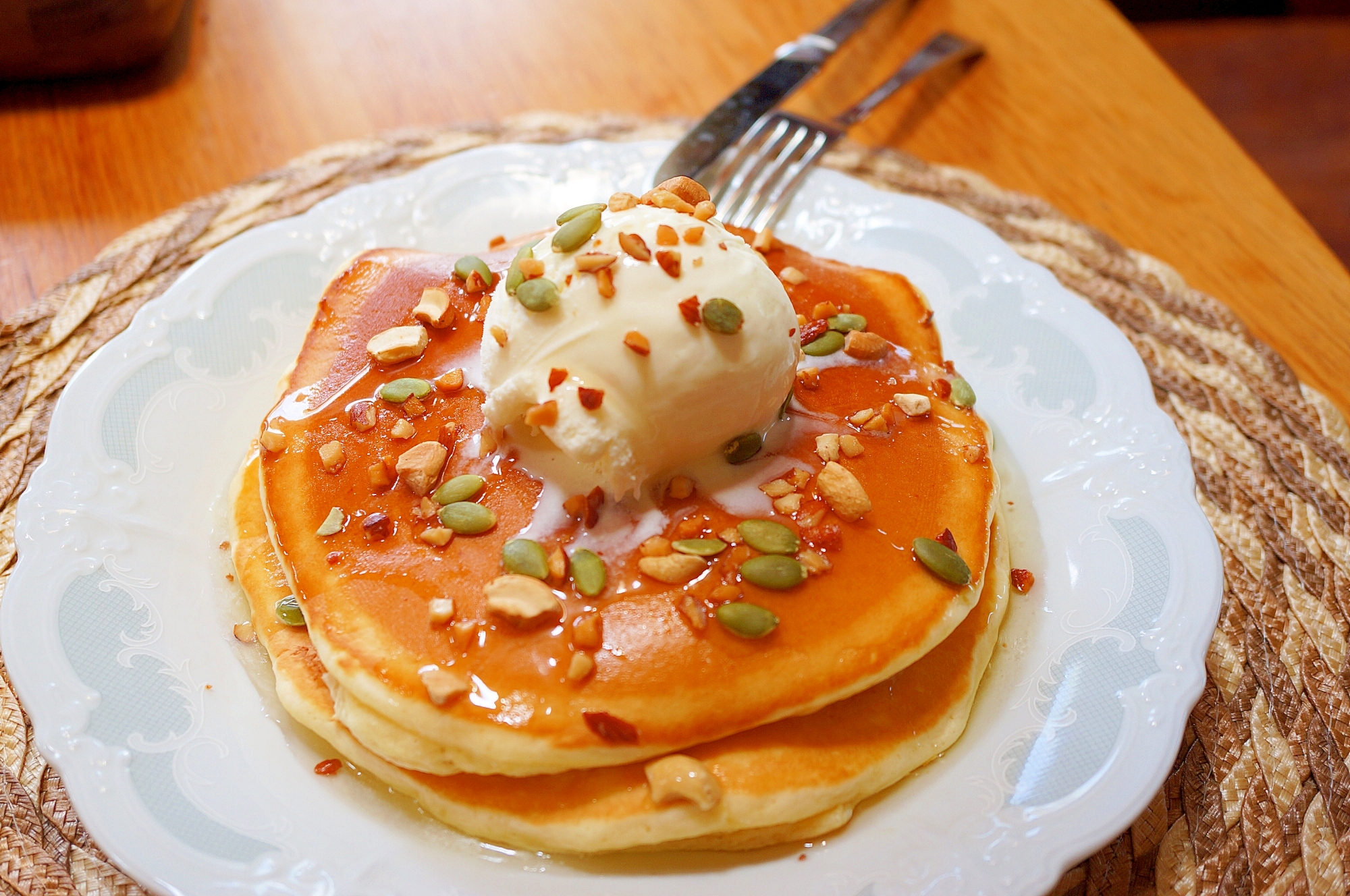 デザートホットケーキ