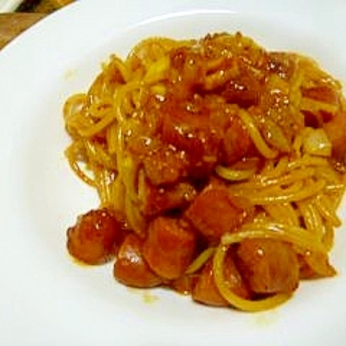 スパゲッティ カレーソーセージ レシピ 作り方 By Flep 楽天レシピ