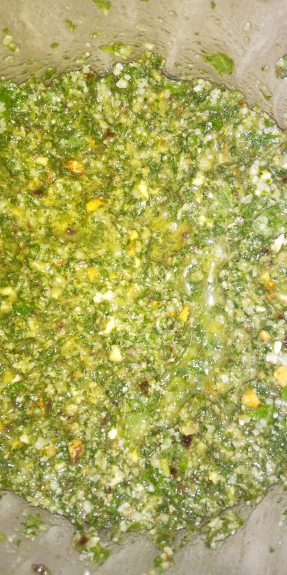 ★シソの葉(大葉) ジェノベーゼソース★