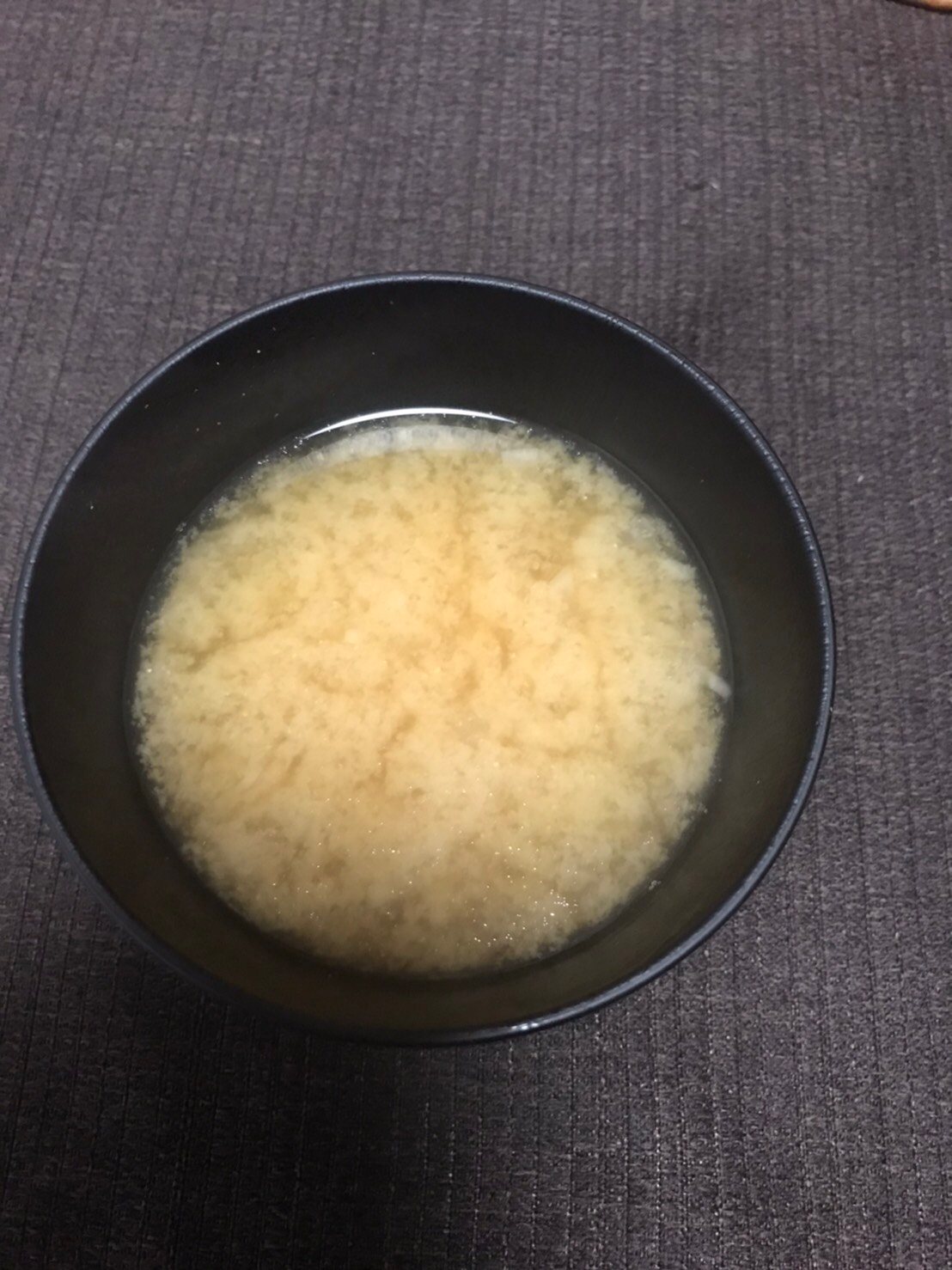 【汁物】火の通りが早い大根お味噌汁