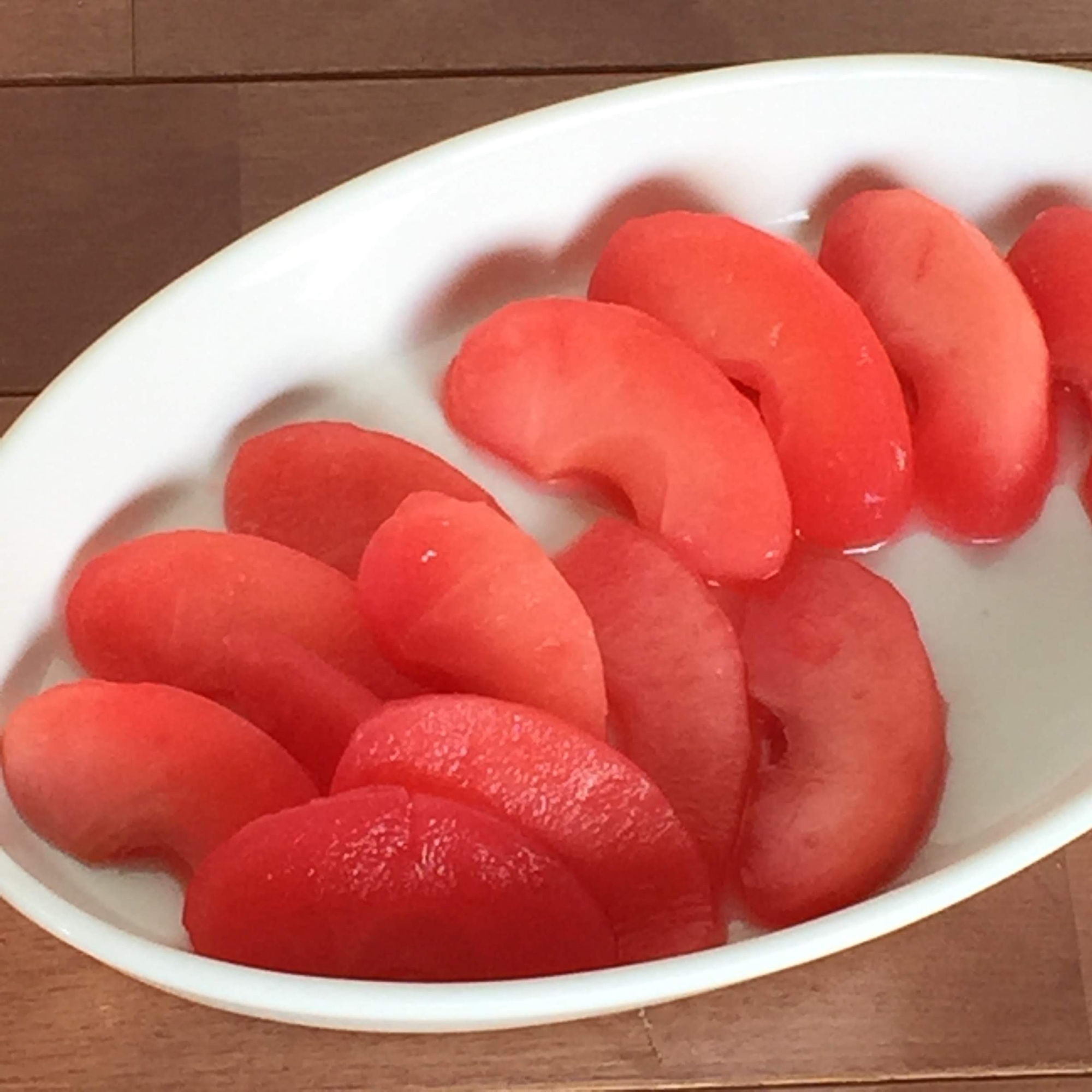 真っ赤なリンゴちゃん 天然の色なのに真っ赤っか レシピ 作り方 By ゆみたろう 目指せ細マッチョ 楽天レシピ 真っ赤なリンゴちゃん 天然の色なのに真っ赤っか レシピ 作り方 By ゆみたろう 目指せ細マッチョ 楽天レシピ