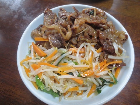 焼き肉ビビンバ丼