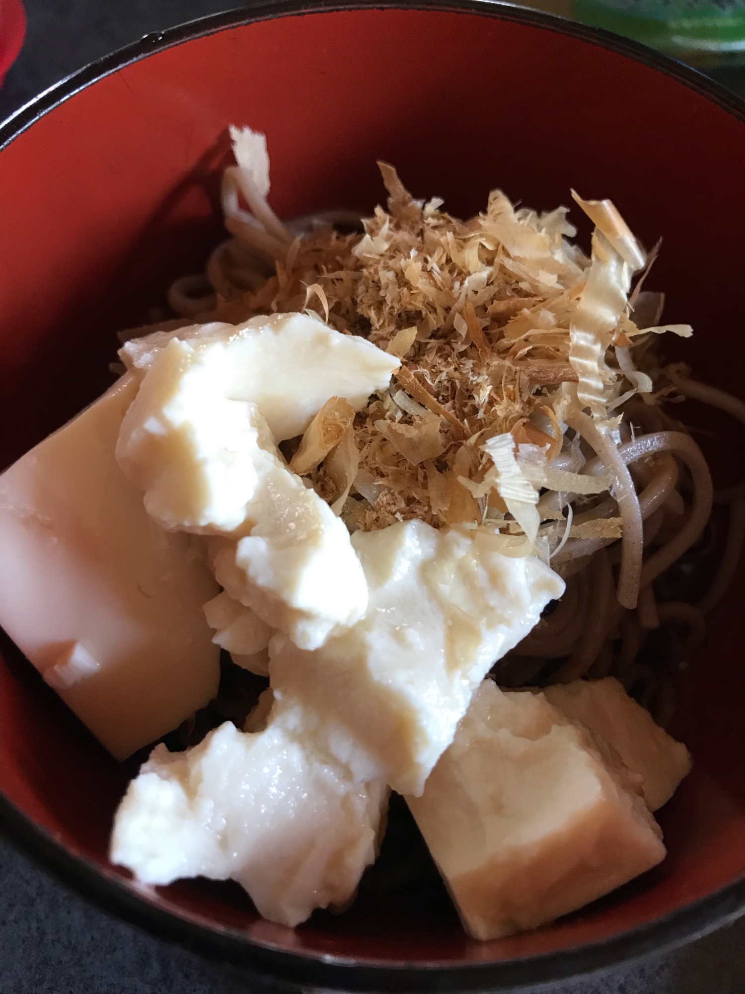 さっぱり!らっきょう酢梅干の残り汁で、冷やしそば