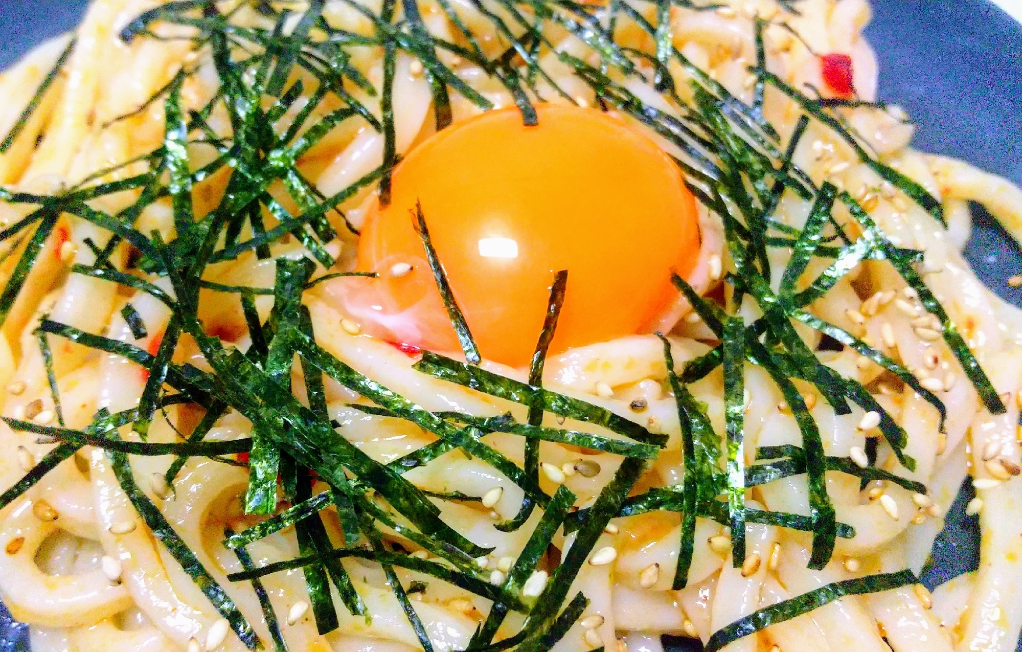 豆板醤ピリ辛油うどん