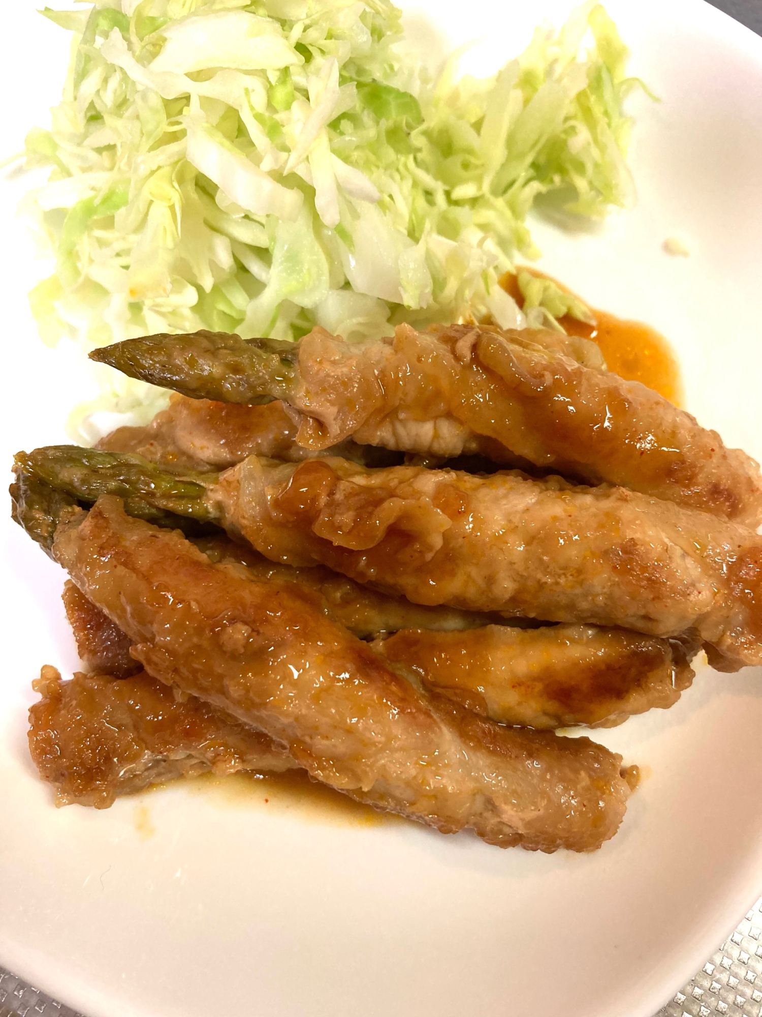 うまうま♡我が家のアスパラ肉巻き♪