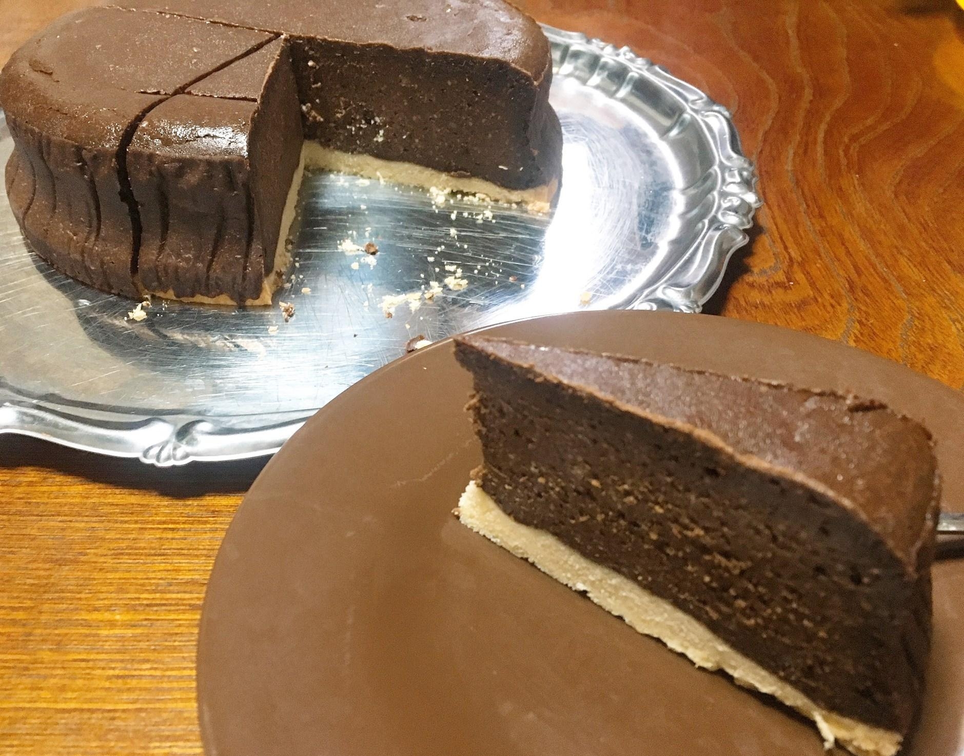 2021バレンタインチョコレートチーズケーキ