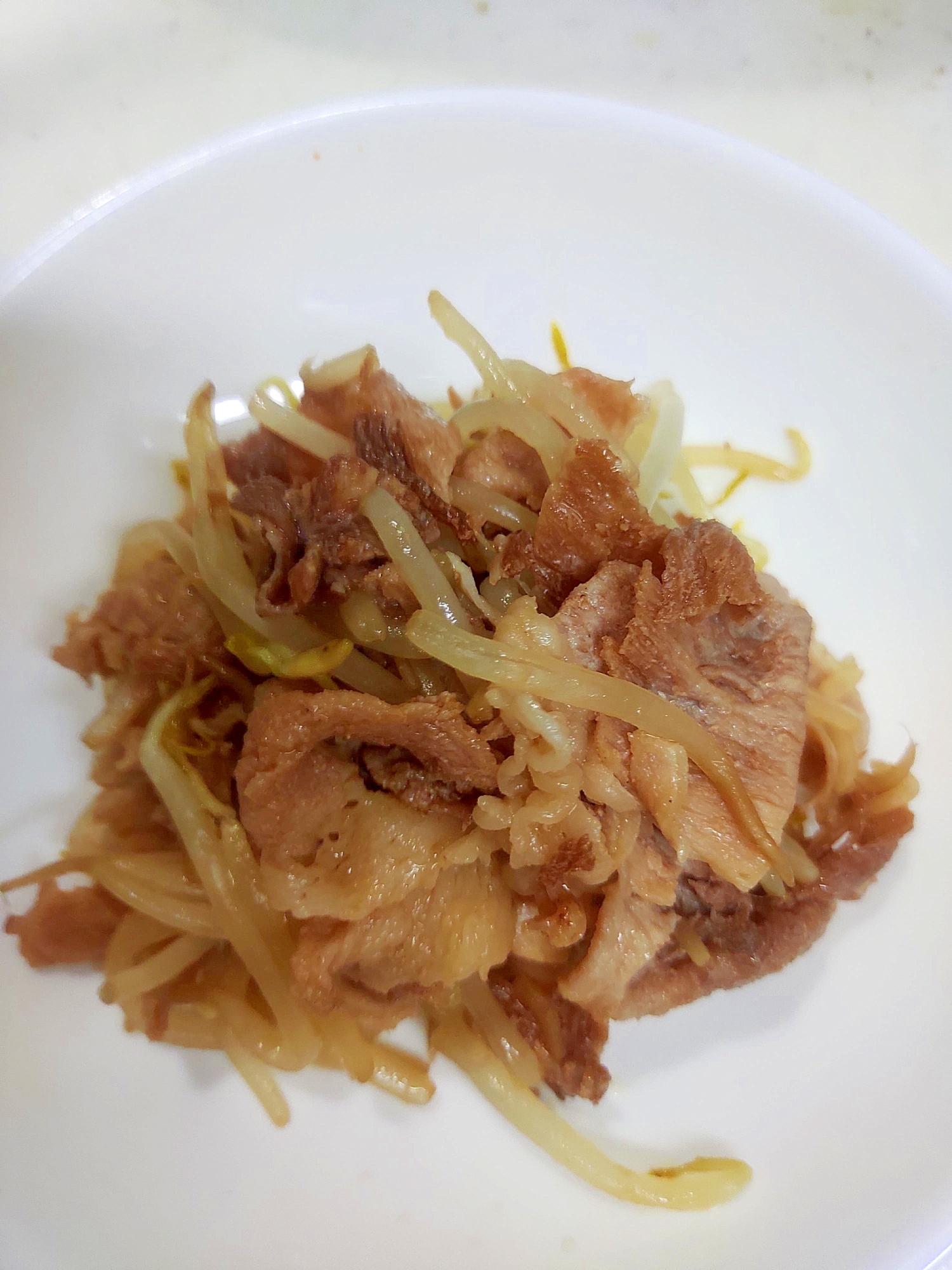 豚ともやしのみそ炒め