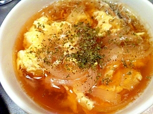 ポルチーニ茸と玉ねぎスープ
