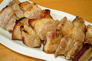 ヨーグルトで柔らか 豚バラブロックのグリル焼き レシピ 作り方 By ひろりん１１０６ 楽天レシピ