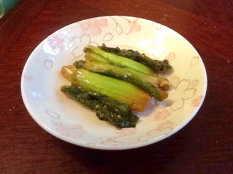 シャキシャキ感にご飯もすすむ 野沢菜の醤油漬け レシピ 作り方 By Schiaparelli De Coco 楽天レシピ シャキシャキ感にご飯もすすむ 野沢菜の醤油漬け レシピ 作り方 By Schiaparelli De Coco 楽天レシピ