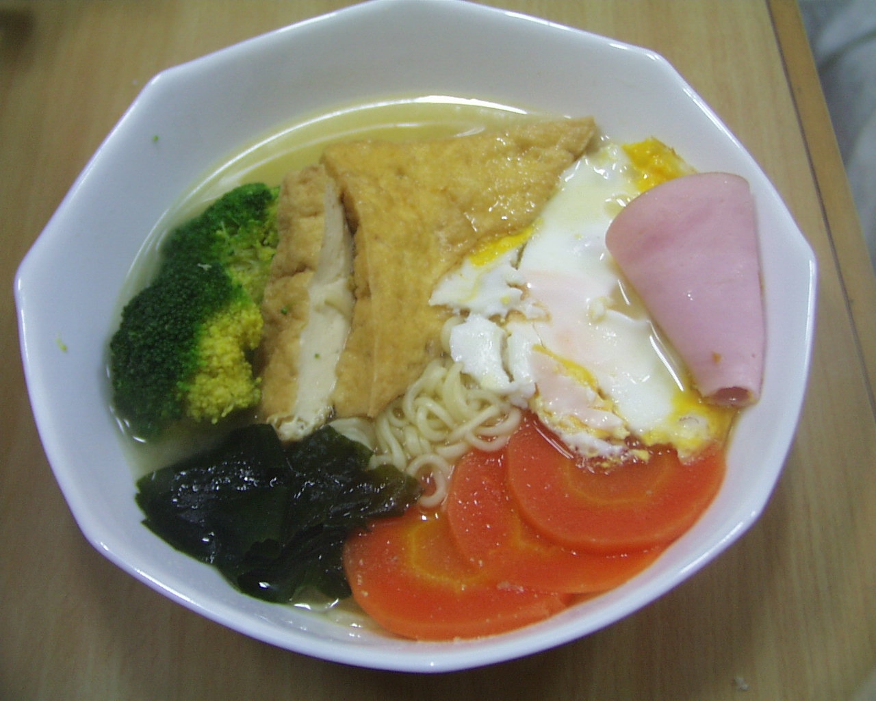 具だくさんラーメン