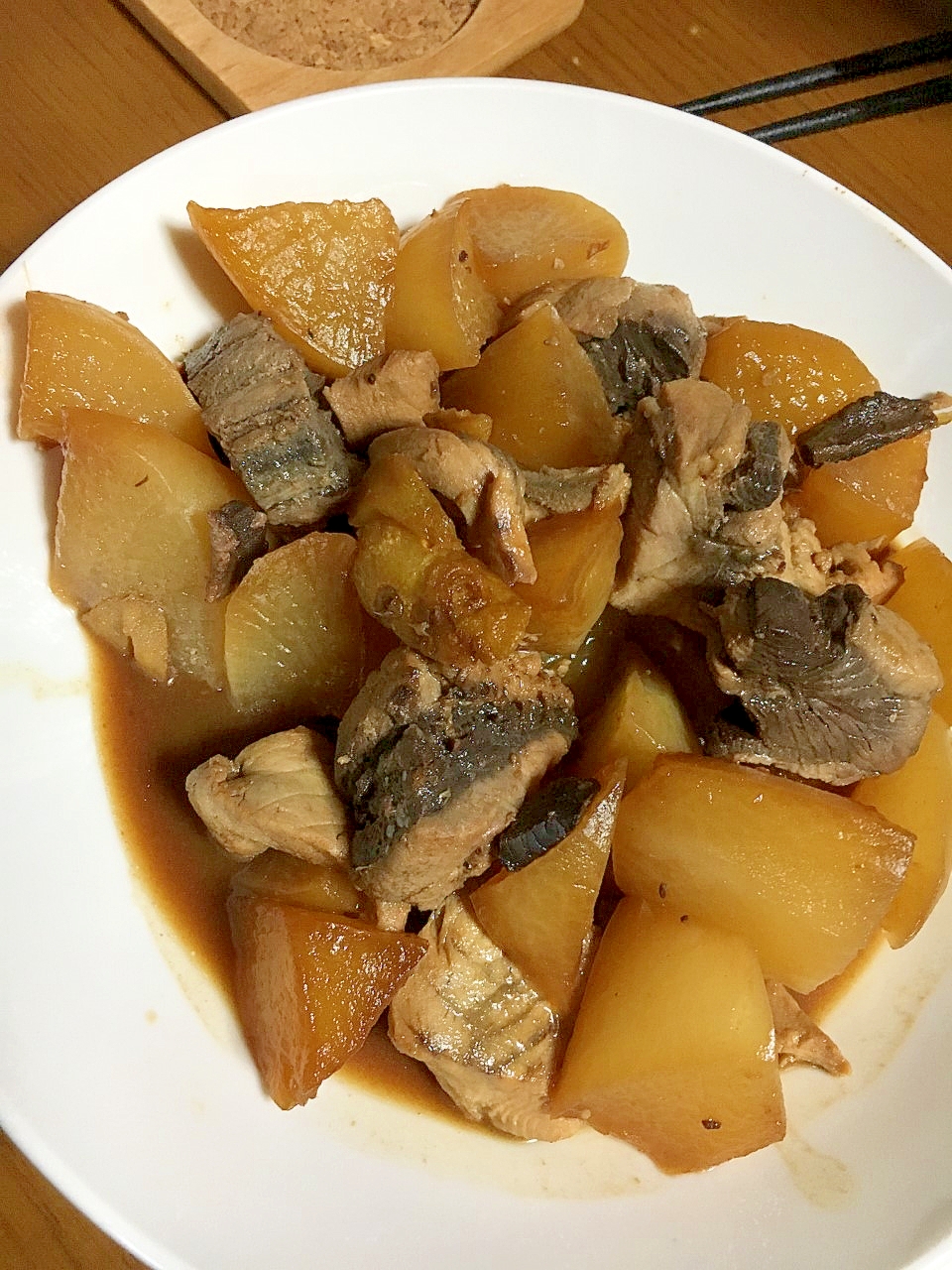 マグロのあらと大根の煮物 レシピ 作り方 By Toku Jiro 0707 楽天レシピ マグロのあらと大根の煮物 レシピ 作り方 By Toku Jiro 0707 楽天レシピ