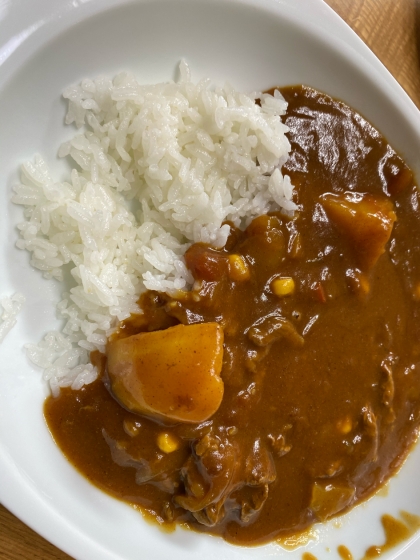 鶏もも肉で☆オーソドックスなカレー