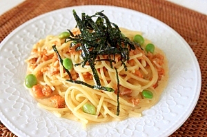 たまにはいいよね、うにのパスタ